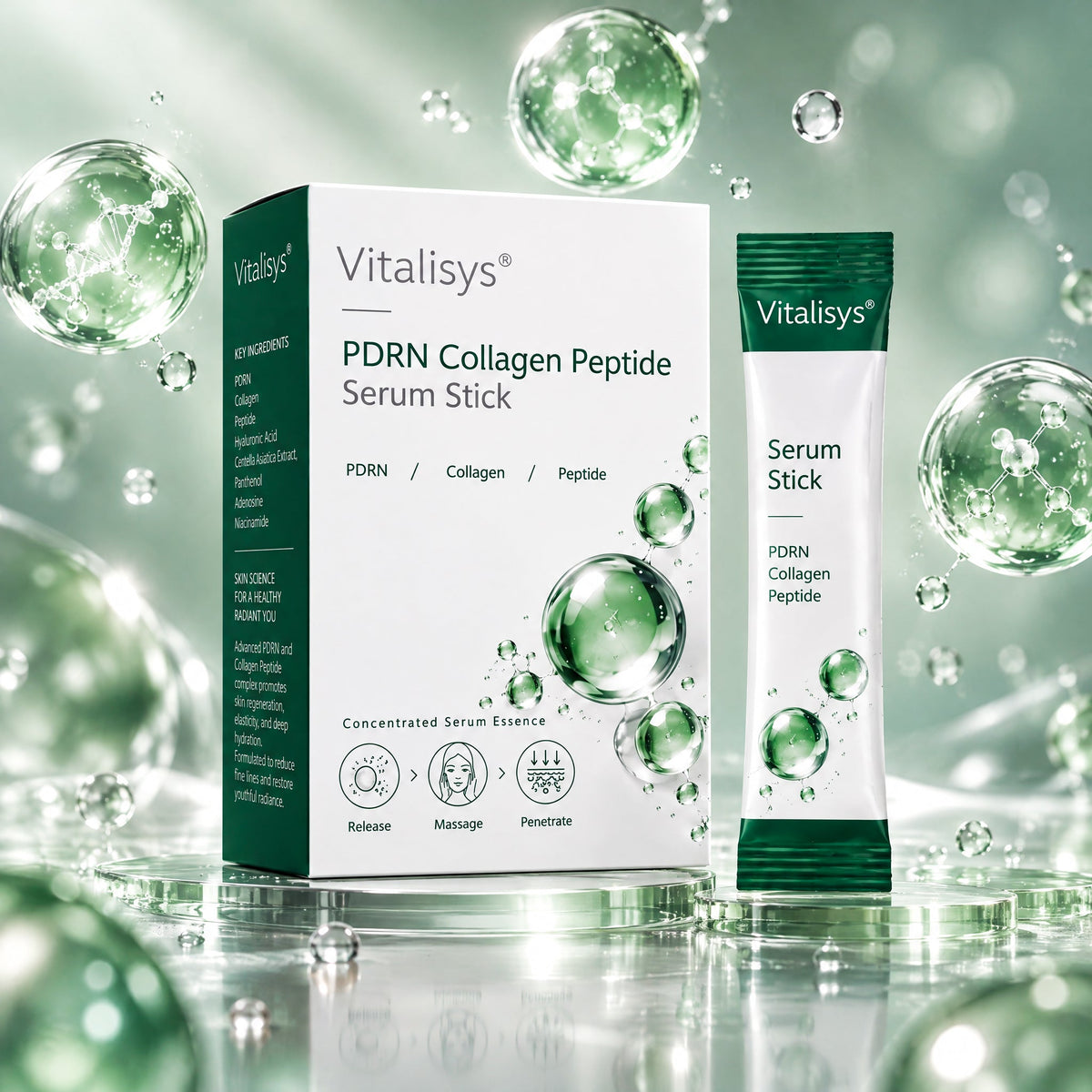 Vitalisys® 🌥️Serum w sztyfcie z PDRN, kolagenem i peptydami❤️